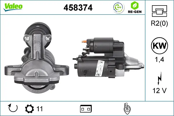 VALEO Startér 458374