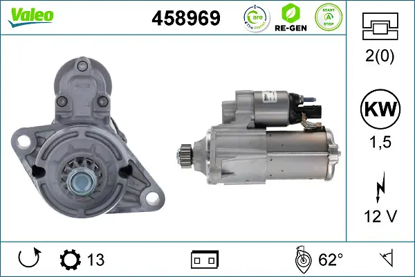 VALEO Startér 458969