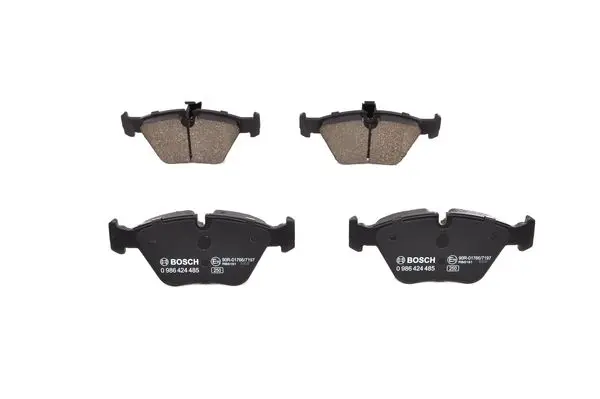 BOSCH Sada brzdových destiček, kotoučová brzda 0986424485