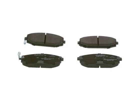 BOSCH Sada brzdových destiček, kotoučová brzda 0986424727