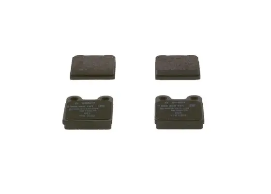 BOSCH Sada brzdových destiček, kotoučová brzda 0986460101