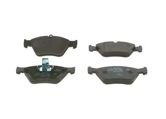 BOSCH Sada brzdových destiček, kotoučová brzda 0986461129