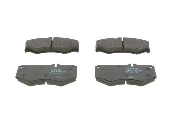 BOSCH Sada brzdových destiček, kotoučová brzda 0986467841