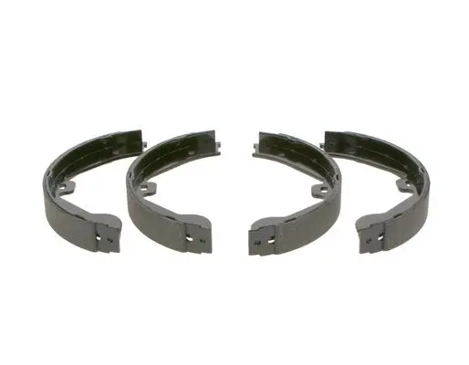 Sada brzdových čelistí, parkovací brzda