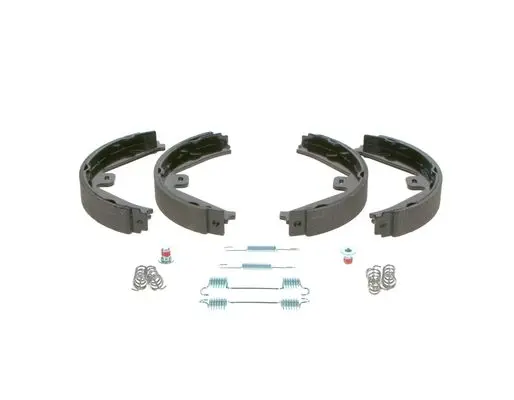 BOSCH Sada brzdových čelistí, parkovací brzda 0986487752