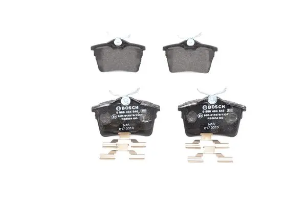 BOSCH Sada brzdových destiček, kotoučová brzda 0986494646