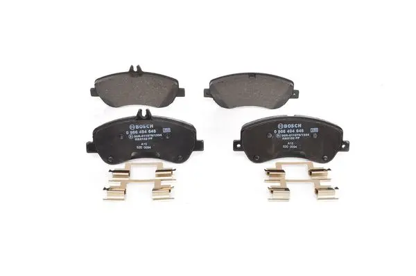 BOSCH Sada brzdových destiček, kotoučová brzda 0986494648