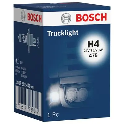 Žiarovka H4 BOSCH 1987302441 1987302441