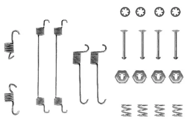 BOSCH Sada příslušenství, brzdové čelisti 1987475220