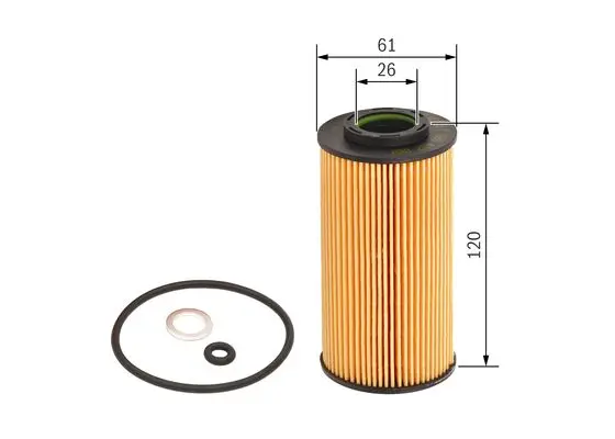 BOSCH Olejový filtr F026407062
