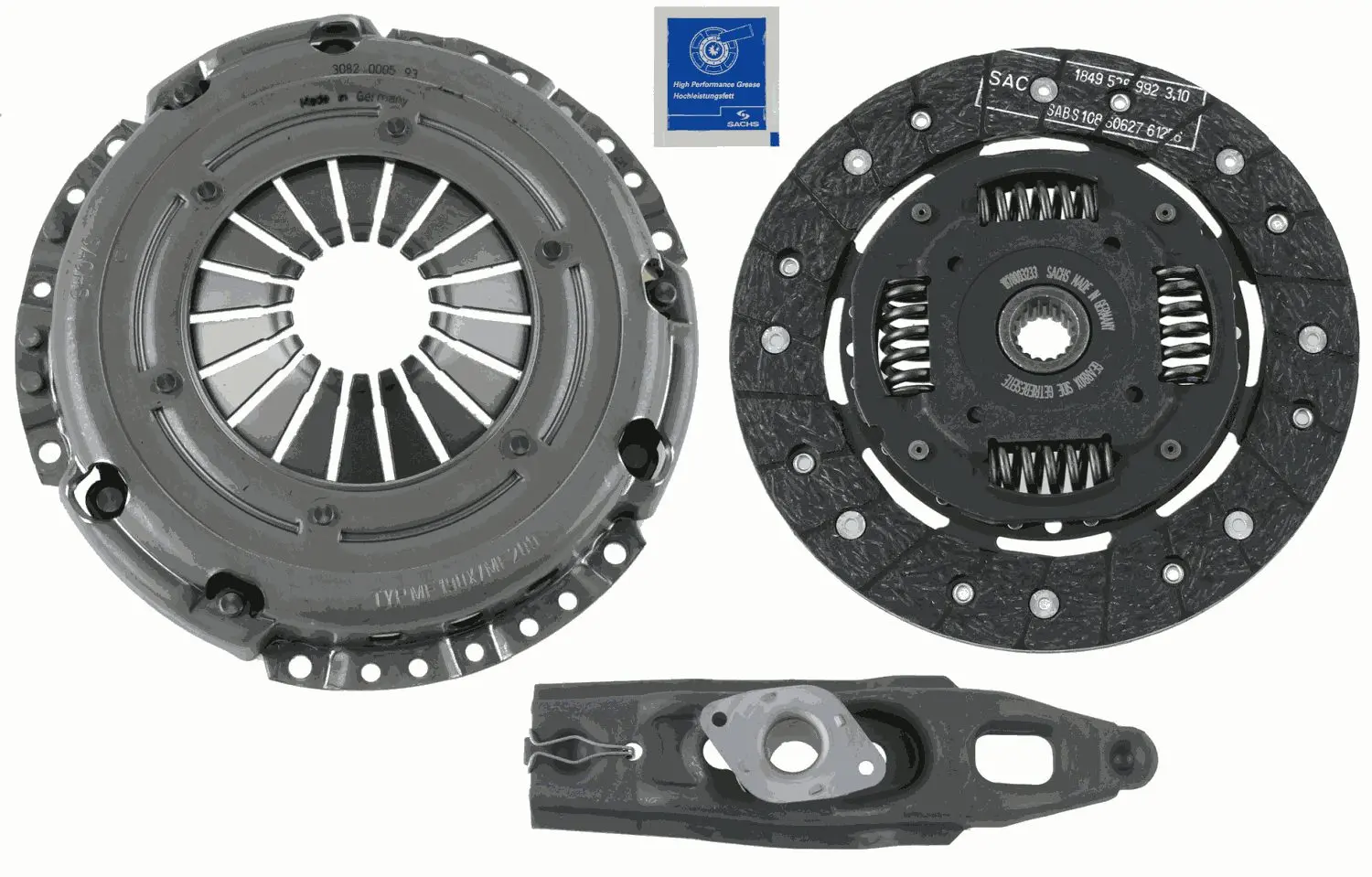 SACHS Sada spojky 3000951040