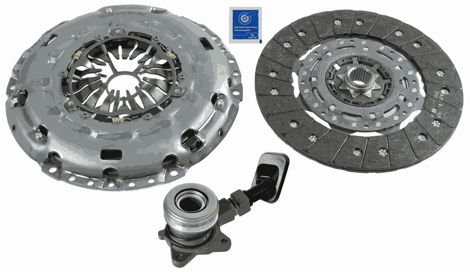 SACHS Sada spojky 3000990228