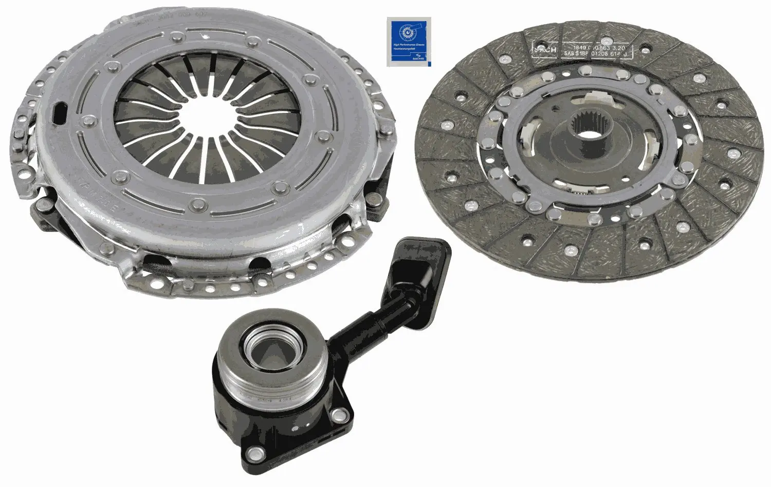 SACHS Sada spojky 3000990392