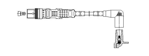 Kabel zapalovací svíčky BREMI 1A02F59