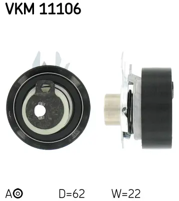 Napínací kladka, ozubený řemen SKF VKM 11106