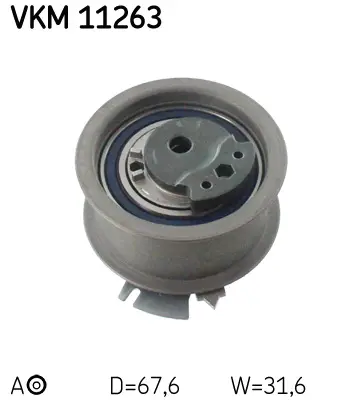 Napínací kladka, ozubený řemen SKF VKM 11263