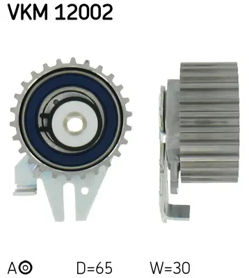 Napínací kladka, ozubený řemen SKF VKM 12002