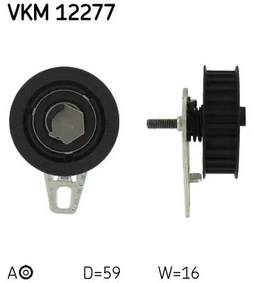 Napínací kladka, ozubený řemen SKF VKM 12277