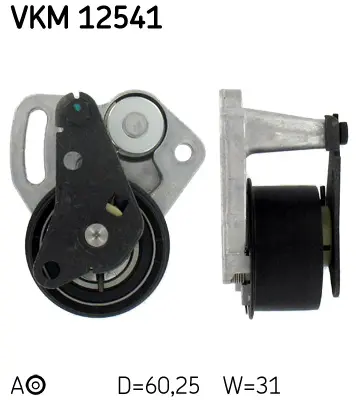 SKF Napínací kladka, ozubený řemen VKM12541