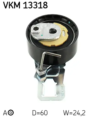 Napínací kladka, ozubený řemen SKF VKM 13318