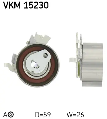 SKF Napínací kladka, ozubený řemen VKM15230