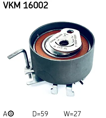 Napínací kladka, ozubený řemen SKF VKM 16002
