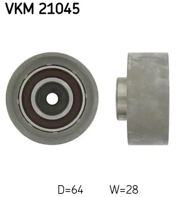 SKF Vratná/vodicí kladka, ozubený řemen VKM21045
