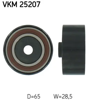 Vratná/vodicí kladka, ozubený řemen SKF VKM 25207