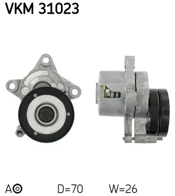 Napínák, žebrovaný klínový řemen SKF VKM 31023