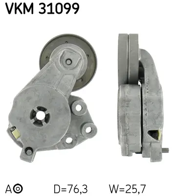 Napínák, žebrovaný klínový řemen SKF VKM 31099