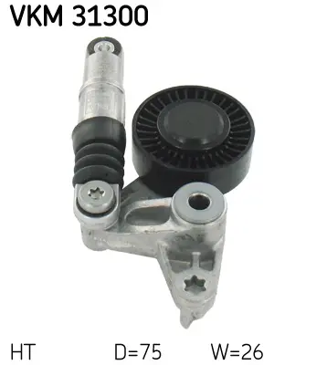 Napínák, žebrovaný klínový řemen SKF VKM 31300