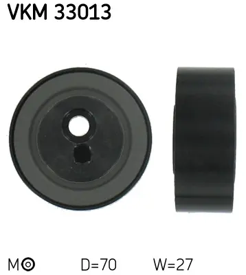 Napínák, žebrovaný klínový řemen SKF VKM 33013