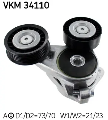 Napínák, žebrovaný klínový řemen SKF VKM 34110