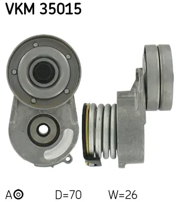 Napínák, žebrovaný klínový řemen SKF VKM 35015