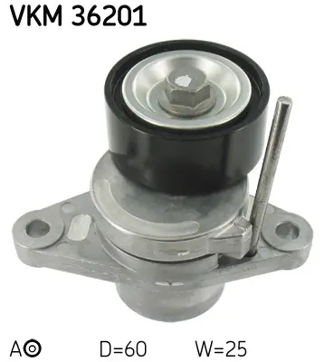 Napínák, žebrovaný klínový řemen SKF VKM 36201