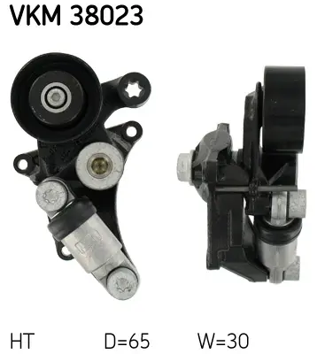 Napínák, žebrovaný klínový řemen SKF VKM 38023