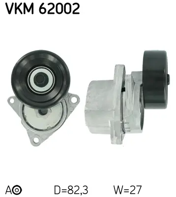 Napínák, žebrovaný klínový řemen SKF VKM 62002