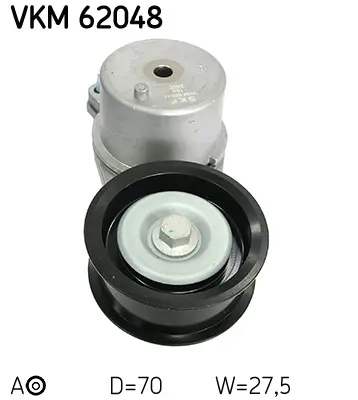 SKF Napínák, žebrovaný klínový řemen VKM62048