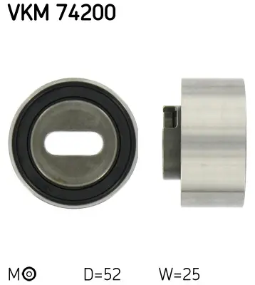 SKF Napínací kladka, ozubený řemen VKM74200