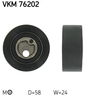 SKF Napínací kladka, ozubený řemen VKM76202