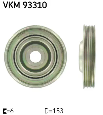 Řemenice, klikový hřídel SKF VKM 93310