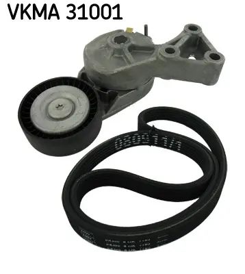 Sada žebrovaných klínových řemenů SKF VKMA 31001