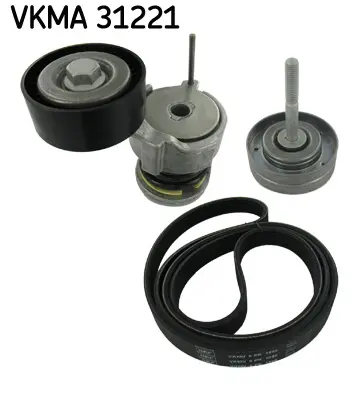 SKF Sada žebrovaných klínových řemenů VKMA31221