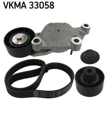 Sada žebrovaných klínových řemenů SKF VKMA 33058