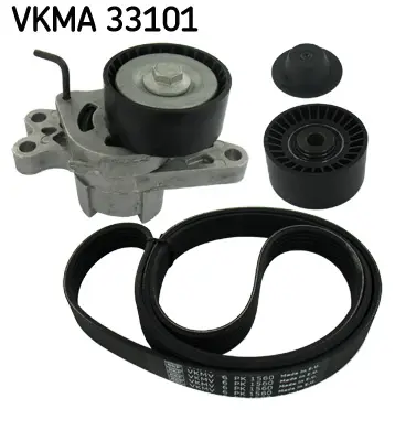 SKF Sada žebrovaných klínových řemenů VKMA33101