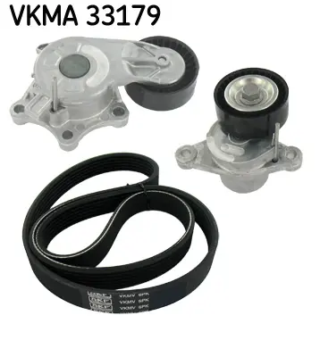 Sada žebrovaných klínových řemenů SKF VKMA 33179