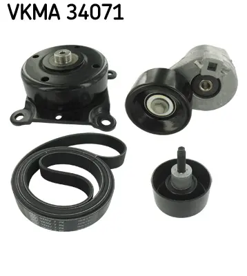 SKF Sada žebrovaných klínových řemenů VKMA34071