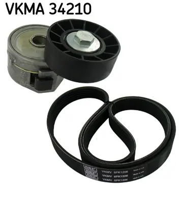 SKF Sada žebrovaných klínových řemenů VKMA34210