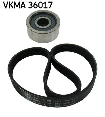 SKF Sada žebrovaných klínových řemenů VKMA36017