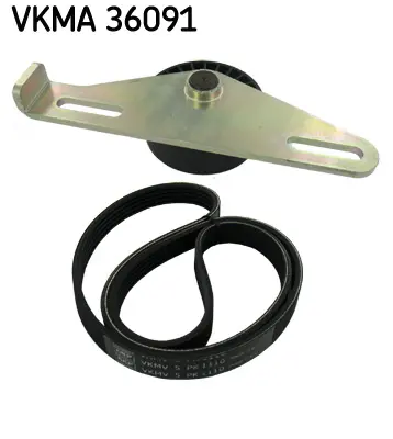 Sada žebrovaných klínových řemenů SKF VKMA 36091